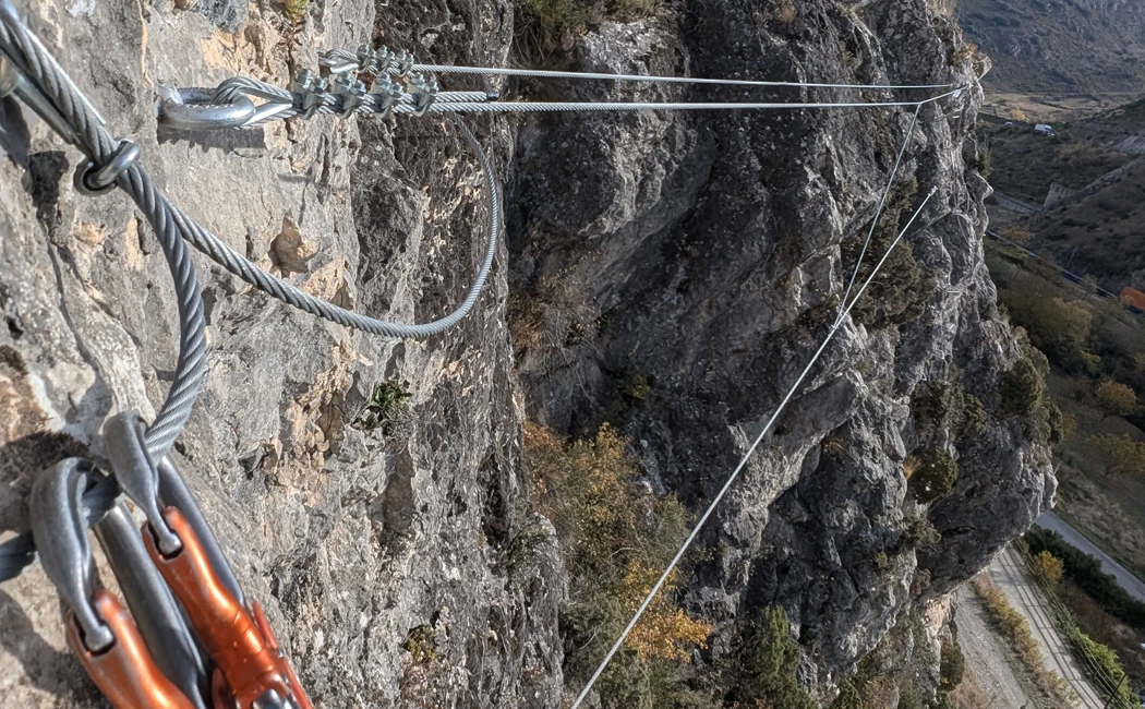 Imagen de vía ferrata
